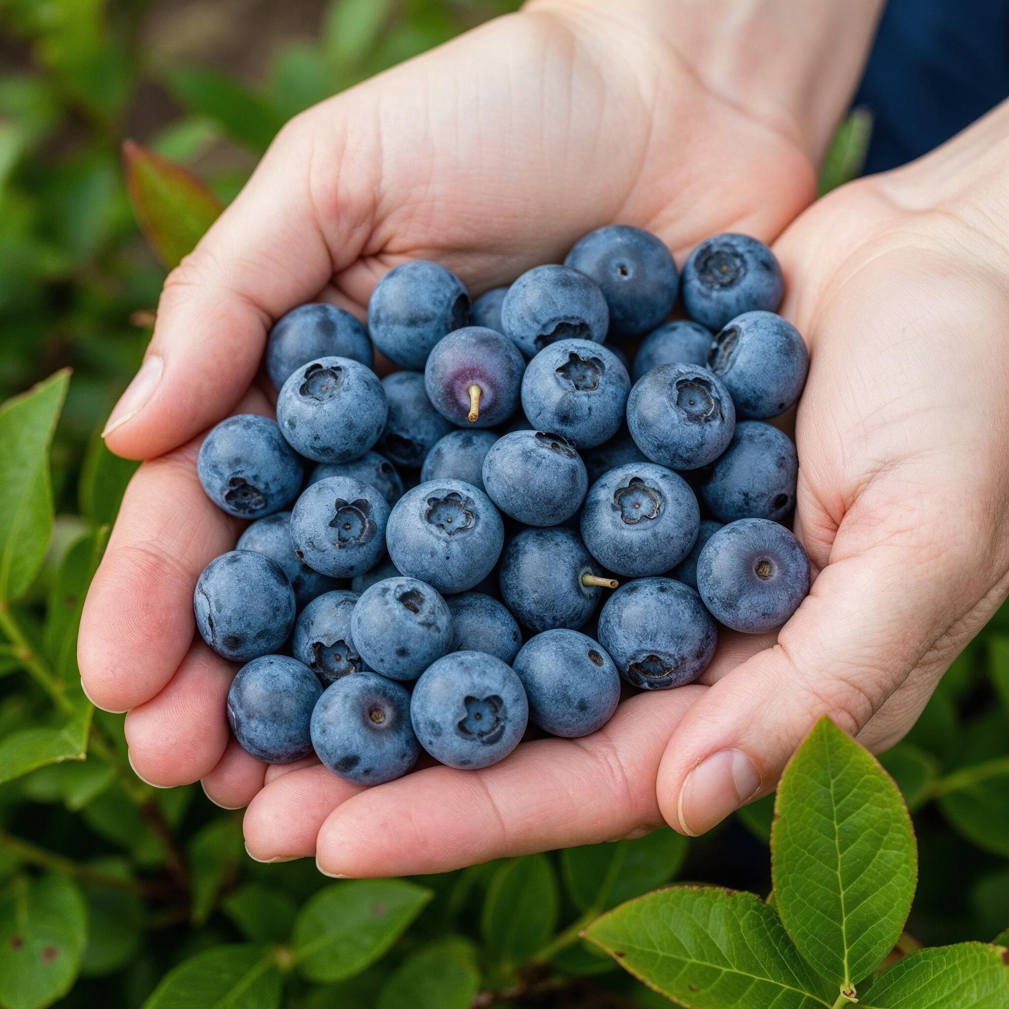 Blaubeere Vaccinium corymbosum Goldtraube winterhart 3 Pflanzen Ø9cm Höhe 30cm – Aromatische Heidelbeere für Garten Balkon & Terrasse